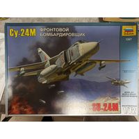 Модель бомбардировщика Су-24М 1/72 Звезда