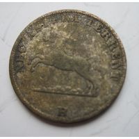 Ганновер 6 пфеннигов 1846 B серебро  .14-480