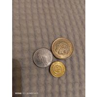 Сейшелы 1 рупия 2010, Греция 100 драхм 1994, Филипины 25 сентаво 2004-73