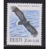 Эстония 1995. Фауна. Птица Орлан белохвост. Mi 258. St EE95/14. MNH **