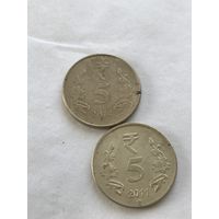 Индия 2 монеты