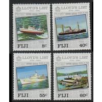 1984 Фиджи 499-502 Корабли 6,50 евро