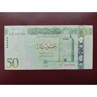 Ливия 50 динаров 2016 UNC