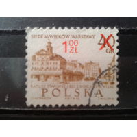 Польша 1972, стандарт, надпечатка