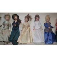 Фарфоровые куклы коллекция