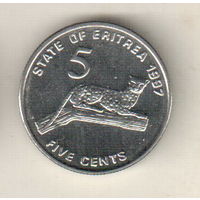 Эритрея 5 цент 1997