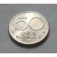 50 эре, Норвегия 1987 г., AU