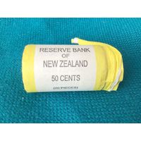 50 центов Новая Зеландия 2009г. Банковская упаковка