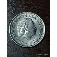 Недерланды 10 центов 1958 года
