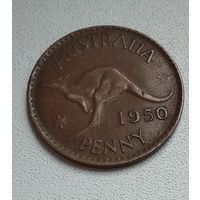 Австралия 1 пенни, 1950  2-18-1