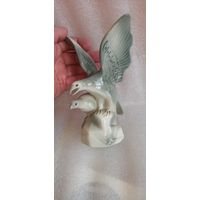 РЕДКАЯ КОЛЛЕКЦИОННАЯ ФАРФОРОВАЯ СТАТУЭТКА ОРЛЫ СТАРЫЙ МИНСКИЙ ФФЗ  .  СССР . ОРИГИНАЛ   Распродажа Коллекции !!! . Экспресс  Аукцион с рубля без МПЦ и прочего 3 ДНЯ  .Много лотов в продаже .