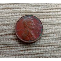 Werty71 США 1 цент 1971 D
