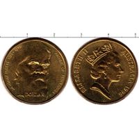 Австралия 1 доллар, 1996C 100 лет со дня смерти сэра Генри Паркса UNC