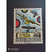 Чехословакия 1977. Пионеры воздухоплавания