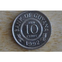 Гайана 10 центов 1992