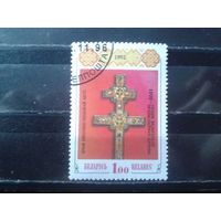 1992 Крест Е. Полоцкой, Надпечатка