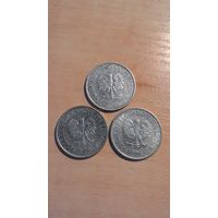 50 грош 1974, 1978, 1978 знак. Сборный лот, 3 монеты.