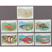 Вьетнам 1987г Рыбы