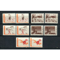 Швеция - 1969 - Сказки - [Mi. 657-661] - полная серия - 10 марок. MNH.  (Лот 97EA)-T2P32