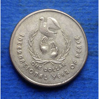 Австралия 1 доллар 1986 год мира