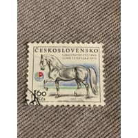 Чехословакия 1976. Породы лошадей