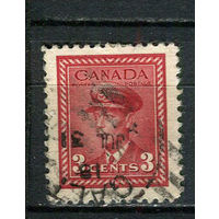 Канада - 1942/1943 - Король Гекорг VI 3С - [Mi.218A] - 1 марка. Гашеная.  (Лот 11CK)