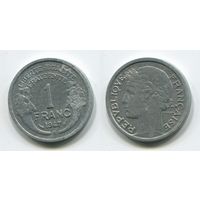 Франция. 1 франк (1947, буква B)