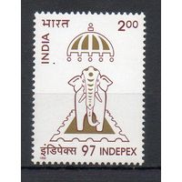 Международная филвыставка Индия 1996 год серия из 1 марки