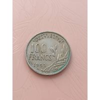 Франция 100 франков 1955г(6)
