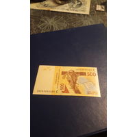 БУРКИНО-ФАСО 500 франков 2012 год