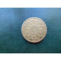 Португалия. 50 центов. 2002 г