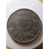 Швеция 5 крон 1991 год