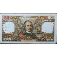 100 франков 1966г Pic149b