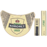 Этикетка Коронет Lager (Лидский ПЗ) Т040