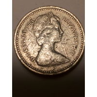 1 фунт Великобритания 1983