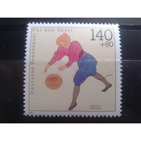 Германия 1991 женский баскетбол - 100 лет назад** Михель-3,0 евро