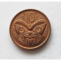 Новая Зеландия 10 центов, 2012