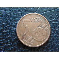 Италия 5 евроцентов 2002г. R