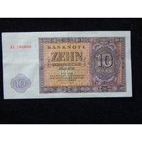 ГДР 10 марок 1955 г