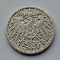 Германия - Германская империя 10 пфеннигов. 1900. F