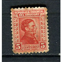 Уругвай - 1928/1929 - Генерал Артигас 5C - [Mi.356] - 1 марка. Гашеная.  (Лот 67EC)-T5P6