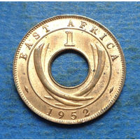 Восточная Африка Британская колония 1 цент 1952
