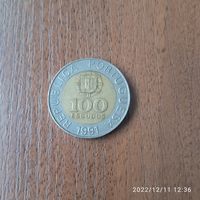 Португалия 100 эскудо 1991