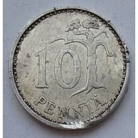 Финляндия 10 пенни 1988 г.