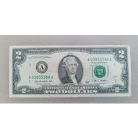 США.2 доллара 2009г.A