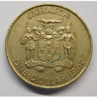 Ямайка 1 доллар 1992 г