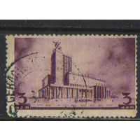 СССР 1937 Архитектура новой Москвы Театр на пл. Маяковского #460