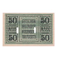 Германия Нюрнберг 50 марок 1919 года. Состояние UNC!