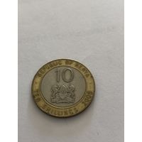 10 шиллингов 2005 г., Кения
