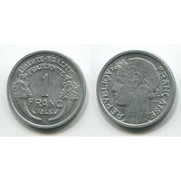 Франция. 1 франк (1948, XF)